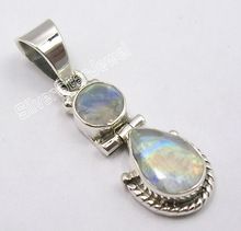 Rainbow Moonstone Pendant