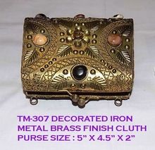 Metal Decorated Purse