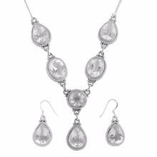 Crystal Quartz Necklace Set