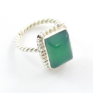 Green Onyx Ring