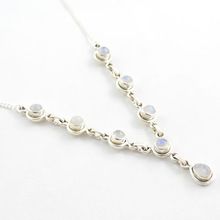 Rainbow Moonstone Necklace