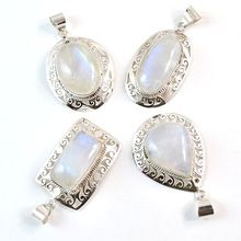 Rainbow Moonstone Pendant