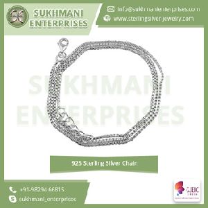 Sterling Silver Thick Box Chain