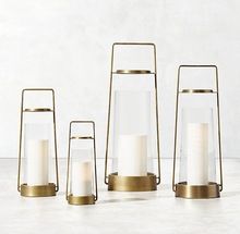 Hanging Brass Candle Holder