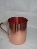 copper beer bar drinking mugs