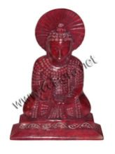 Red Color Buddha