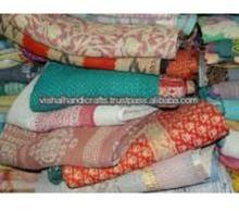 Handmade Cotton Kantha Blanket