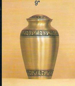 BRASS ADULT CREMATION URN