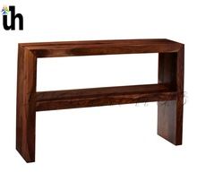 Console Table with Shelf