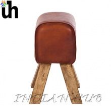 Leather Modern stool
