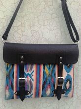 Cotton Jacquard And PU Fabric BAG