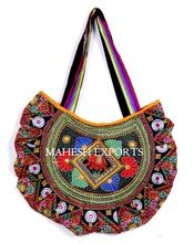 Embroidery Elephant Fancy Shoulder bag