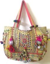 FANCY PATTERN HIPPIE STYLE HANDMADE BAG