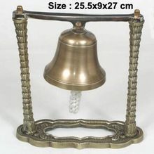 Antique Brass Desk Bell