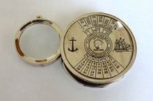 Antique Calander Cum Magnifier,