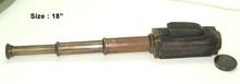 Antique Nautical Brass Marine Telescope,