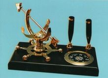 Armillary Sphere Sundial Pen Holder,