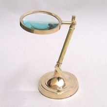 Brass Stand Magnifier,