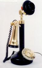 Decorative Candlestick Antique Desk Telephone,