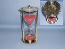 Nautical Brass Hourglass Sand Timer