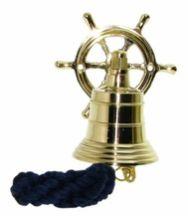 Wheel Brass Ship Bell,