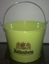 METAL GALVANIZED PRINTED COLORED ICE BUCKET