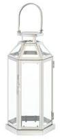 POLISHED STEEL LANTERN FOR HOUSE DECOR