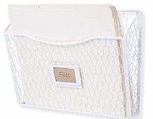 WHITE COLOR HANGING WIRE FILE FOLDER