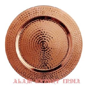 Copper Charger plate