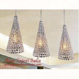 crystal pendent lamp