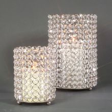 Crystal tea light table votive Holder