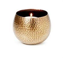 hammered tea light bowl for home decor