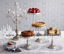 metal cake stand set