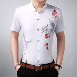 Mens Half Sleeve Shirt