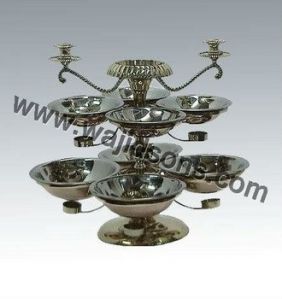 Karahi Stand With Copper Bowls