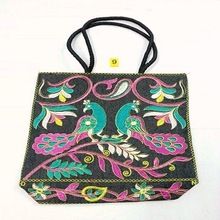 black hand bag Ethnic Patchwork Shoulder Bag