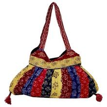 rajasthani embroidered hand bag for women