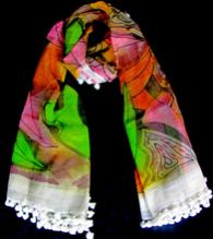 Latest Silk Cotton Scarf