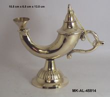 Brass Antique Style Aladdin Lamp