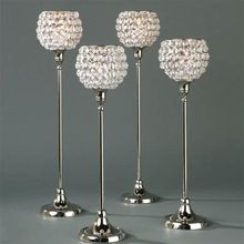 Crystal Diamond Center Piece Candle Holder