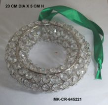 Crystal Diamond Christmas Hanging Wreath