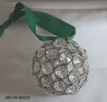 Crystal Diamond Christmas Ornament Ball