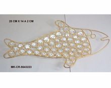 Crystal Diamond Fish Shaped Tray