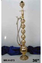 Indian Brass Traditional Pedestal Hookah