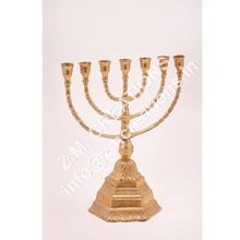 Brass Jewish Candle Holder