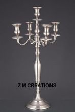 Table Top Silver Candelabra