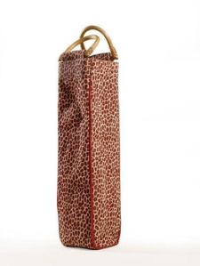 indian fabric wine bag