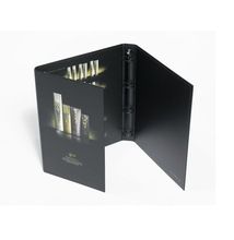 Transparent plastic PP soft cover business folder