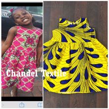 Ankara Girls Kente Dress