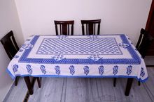 Block Print dining Table cover